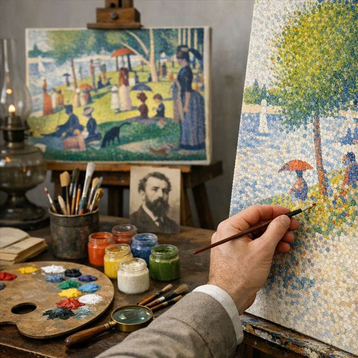 Comment Georges Seurat a inventé le pointillisme | Histoire