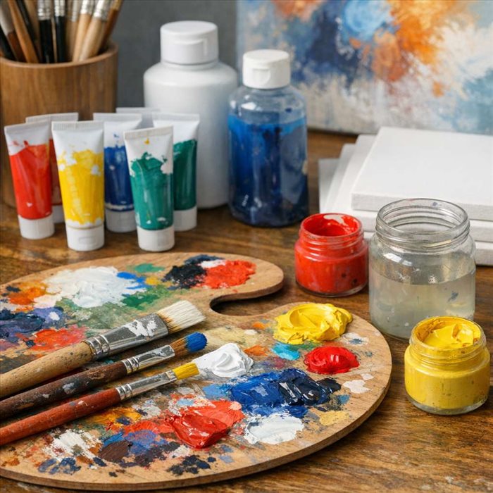Peinture acrylique : comprendre ses usages et ses avantages