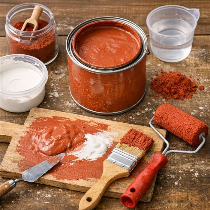 Peinture rouge terracotta : comment la réussir facilement ?