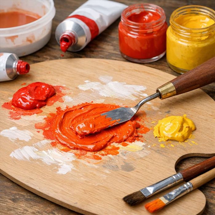 Comment faire une peinture rouge orangé ? Guide simple et précis