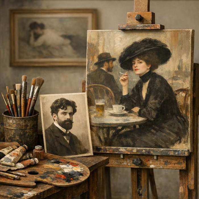 Ramón Casas : pourquoi il a marqué la peinture espagnole