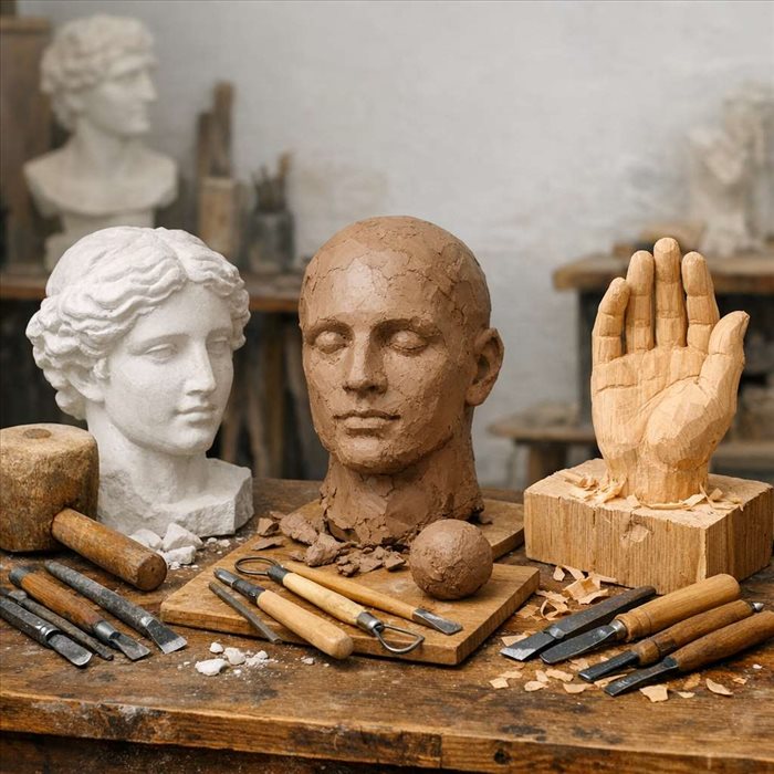 Distinguer les techniques de sculpture : guide simple et complet