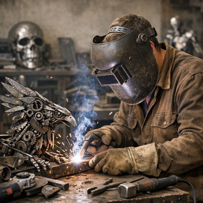 Sculpteur sur métal : métier, techniques et créations artisanales