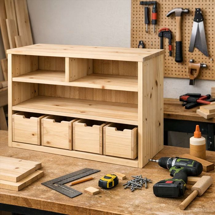 Comment construire un meuble de rangement : guide simple et utile
