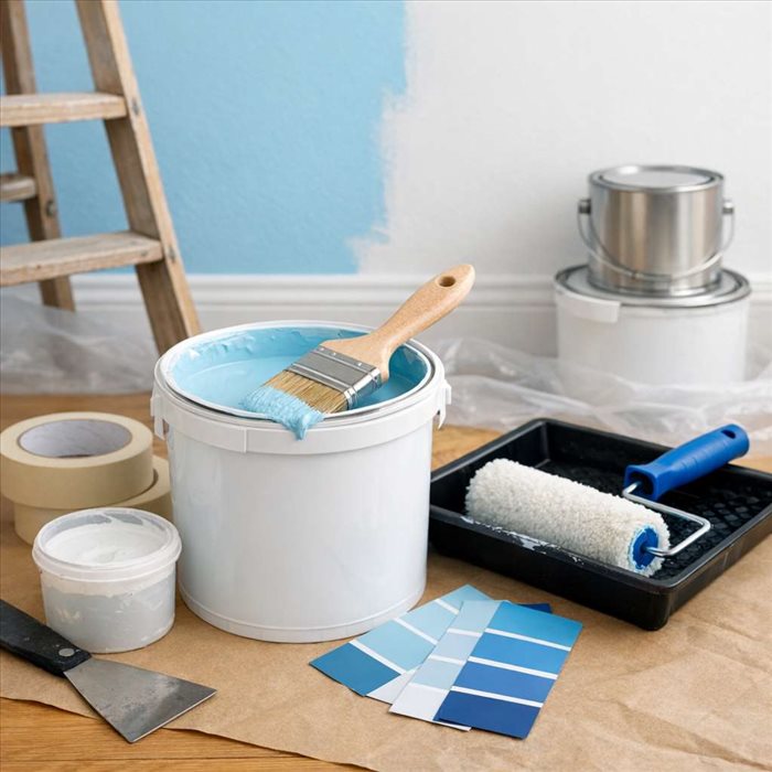 Peinture vinylique : définition, usages et conseils pour bien la choisir