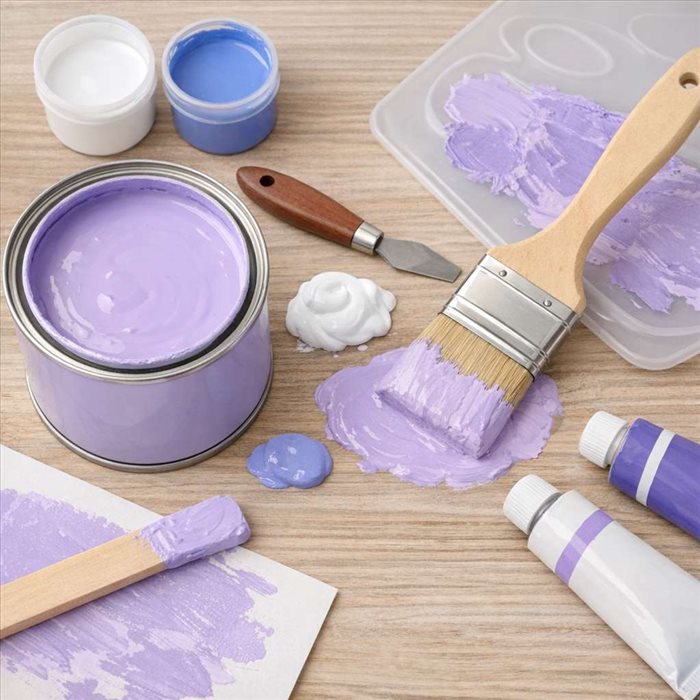Comment faire une peinture violet pastel ? Guide simple et précis