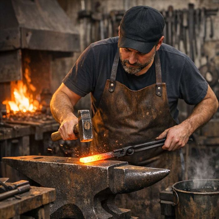 Métier de forgeron : techniques, formation et débouchés
