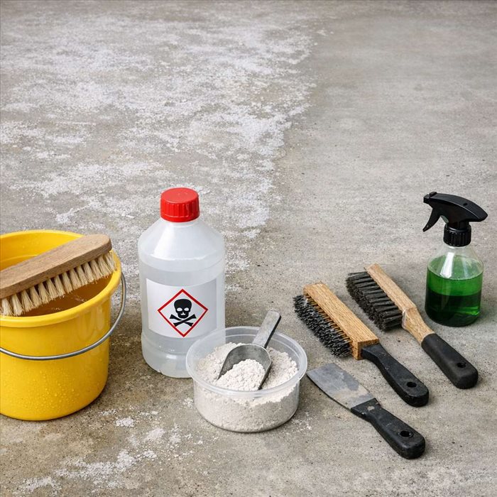 Neutraliser la laitance du béton avant peinture | Guide complet