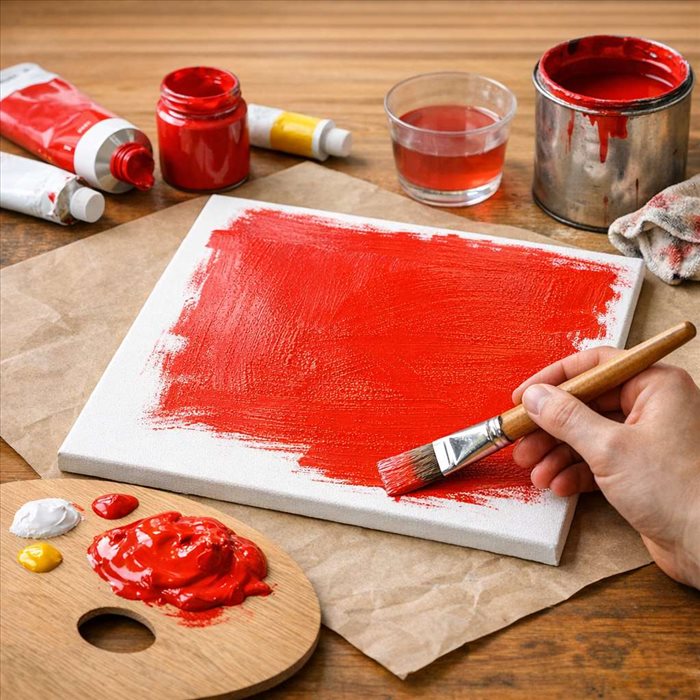 Comment faire une peinture rouge ? Guide complet et simple