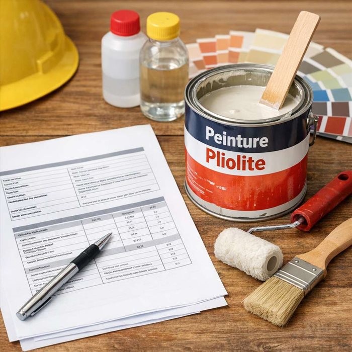 Lire une fiche technique de peinture pliolite : guide complet