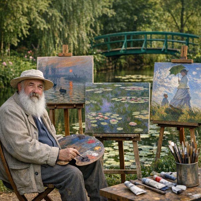 Claude Monet : qui était-il et quelles sont ses œuvres les plus célèbres ?