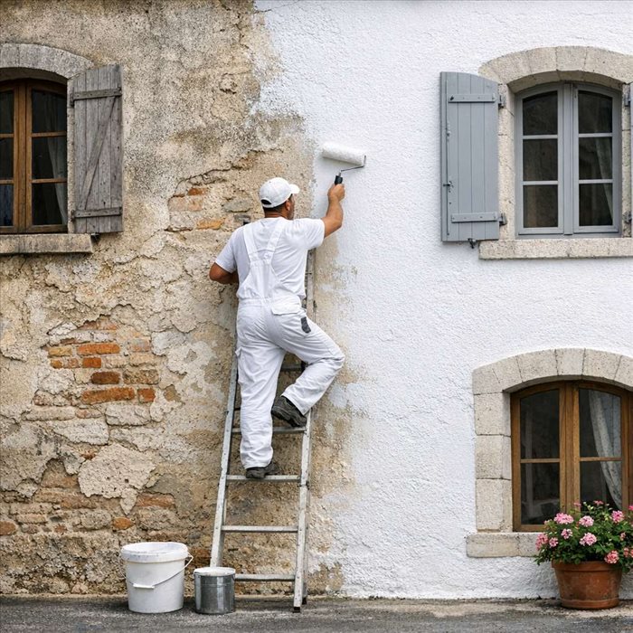 Peinture siloxane en façade ancienne : avantages et conseils