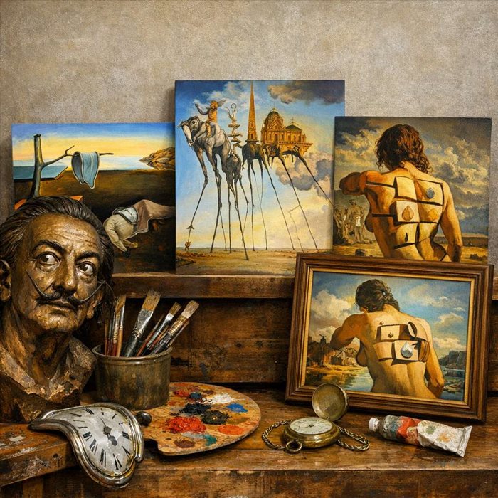 Les œuvres les plus célèbres de Salvador Dalí à découvrir