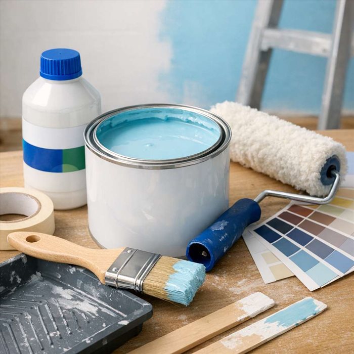 Peinture alkyde en émulsion : avantages, usages et différences