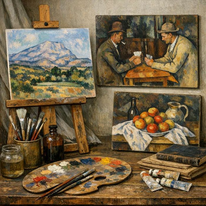 Tableaux les plus connus de Paul Cézanne : les œuvres à connaître