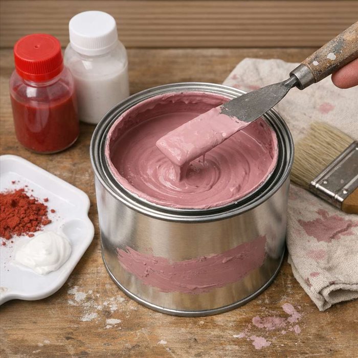 Comment faire une peinture rose vieux rose : guide simple et précis