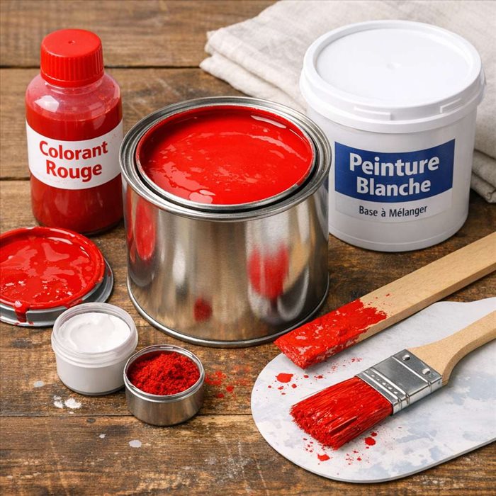 Comment faire une peinture rouge vif ? Guide simple et efficace