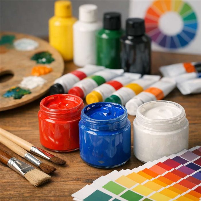 Comment choisir une peinture acrylique adaptée ? | Guide complet