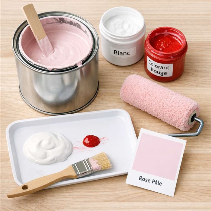 Comment faire une peinture rose pâle ? Guide simple et précis