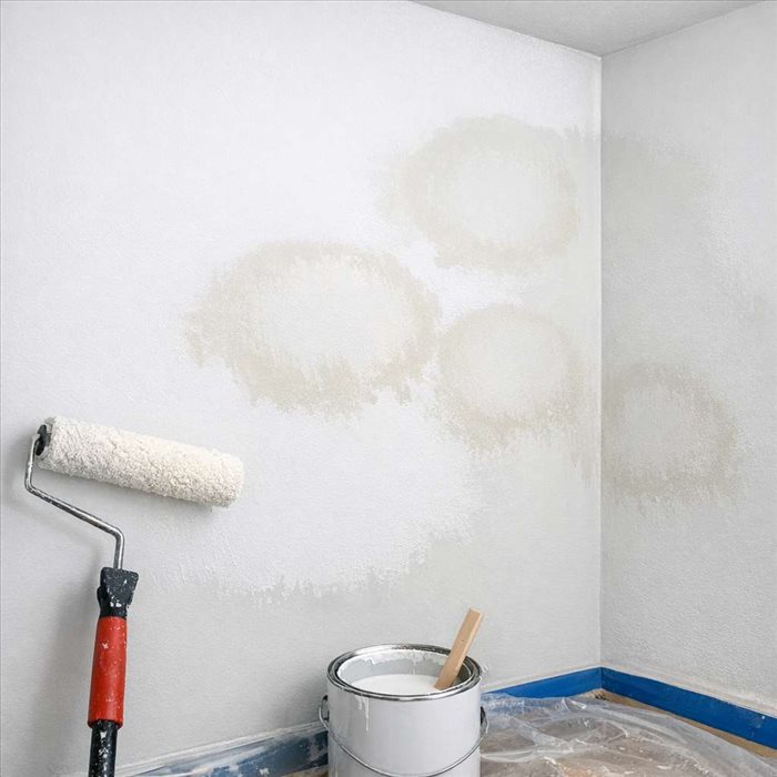 Pourquoi une peinture fait-elle des auréoles après séchage ? Guide complet