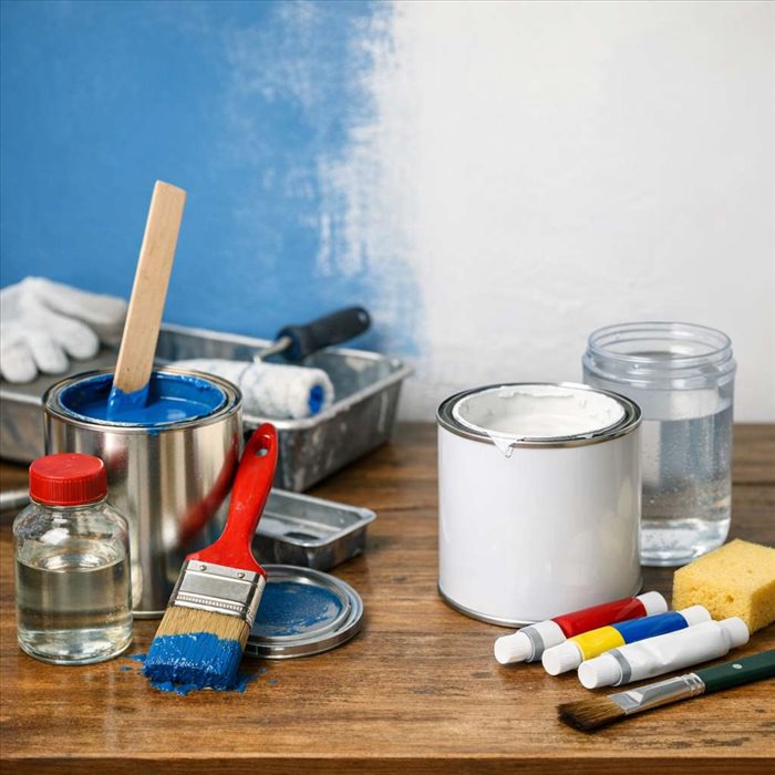 Peinture glycéro ou acrylique : comment choisir ?