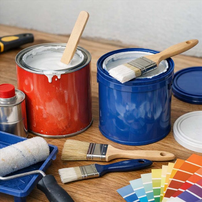 Peinture glycéro ou acrylique : comment bien choisir ?