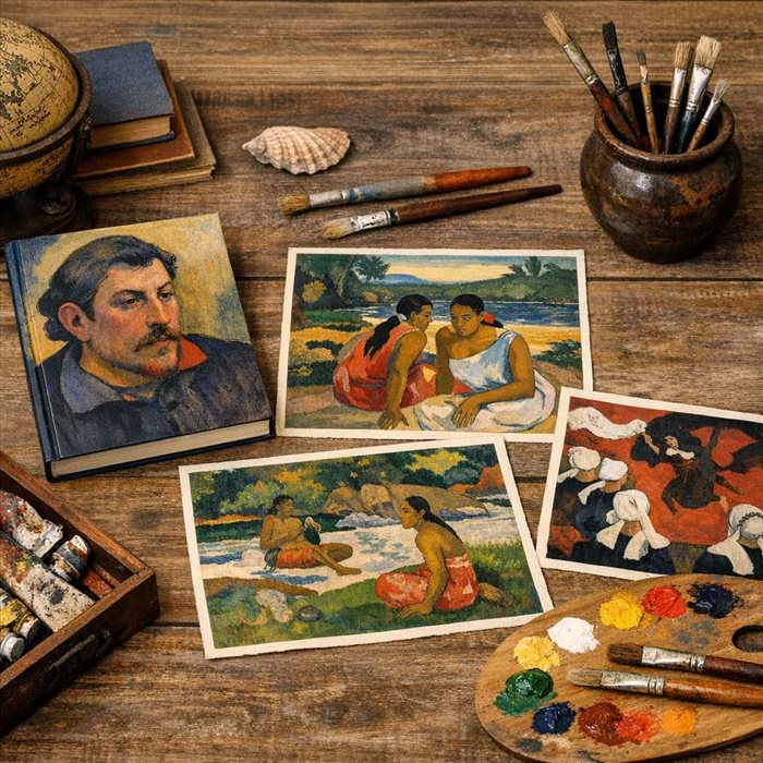 Paul Gauguin : vie, style et peintures majeures à connaître